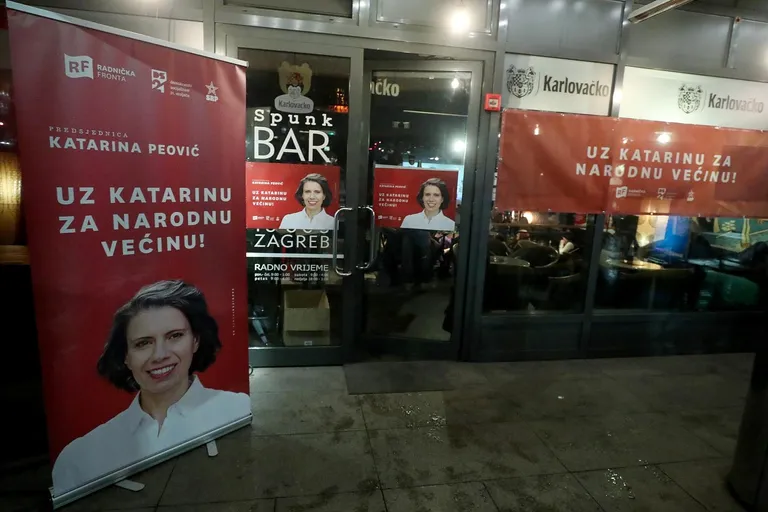Zagreb: Izborni stožer Katarine Peović