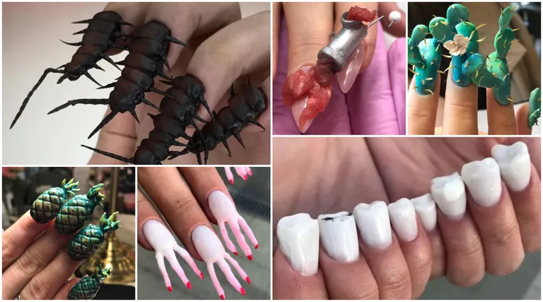 Ribež, kukci, zubi... zajednička riječ - NOKTI?!: 20 slika noktića kakve ne možete napraviti u običnom salonu