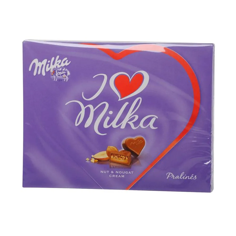 Praline I love Milka nut&nougat cream 110g