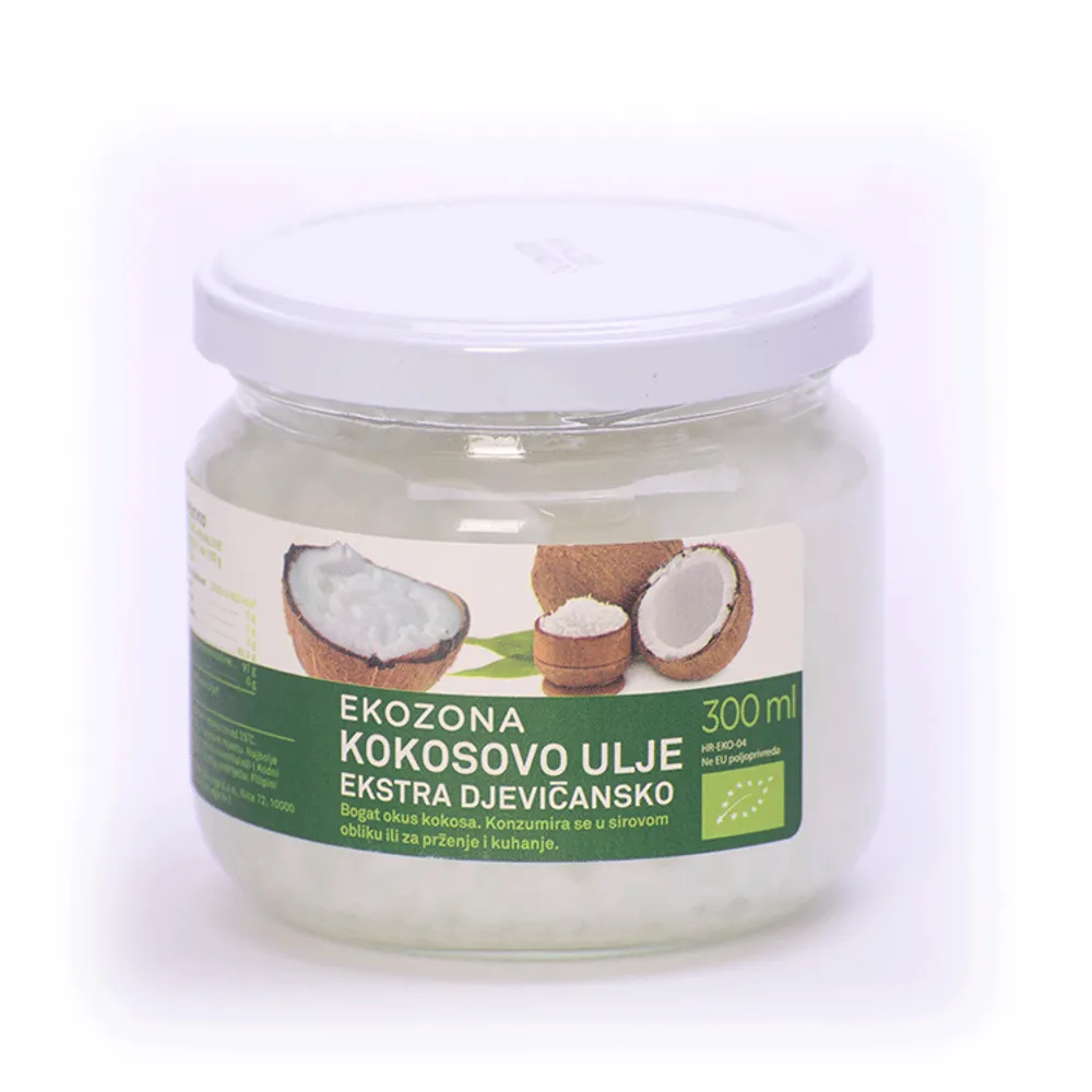 Ekozona extra djevičansko ulje od kokosa 300 ml