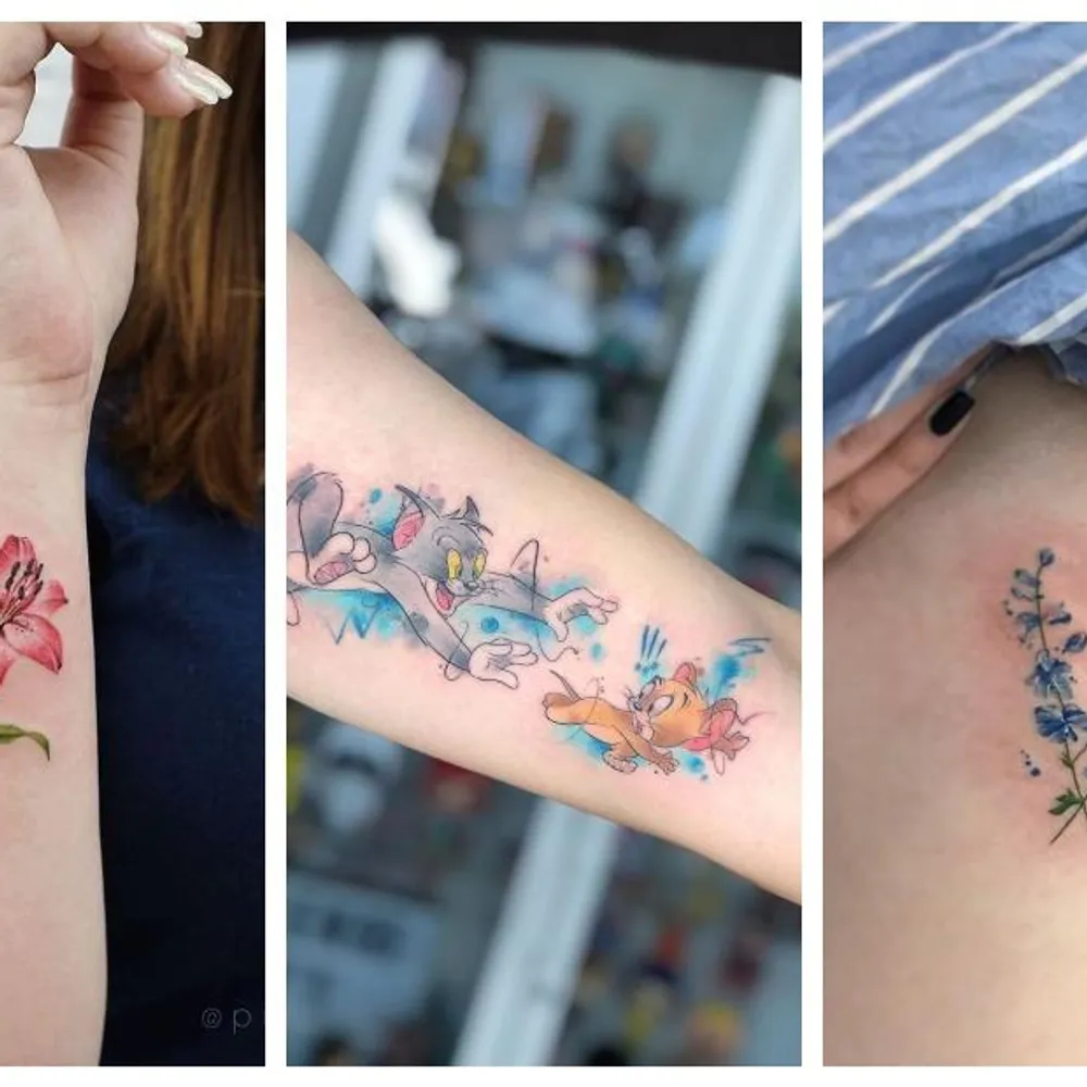 Za parove tetovaze ljubavne Dvostruke tetovaže