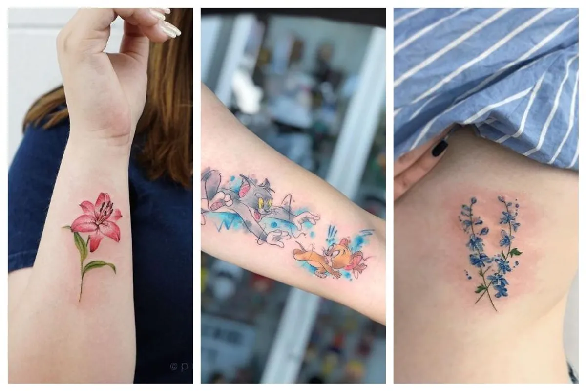 Watercolor tetovaže - novi trend u ukrašavanju tijela