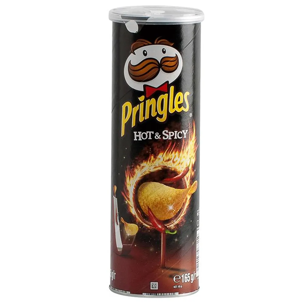 Pringles čips hot&spicy 165 g Procter&Gamble