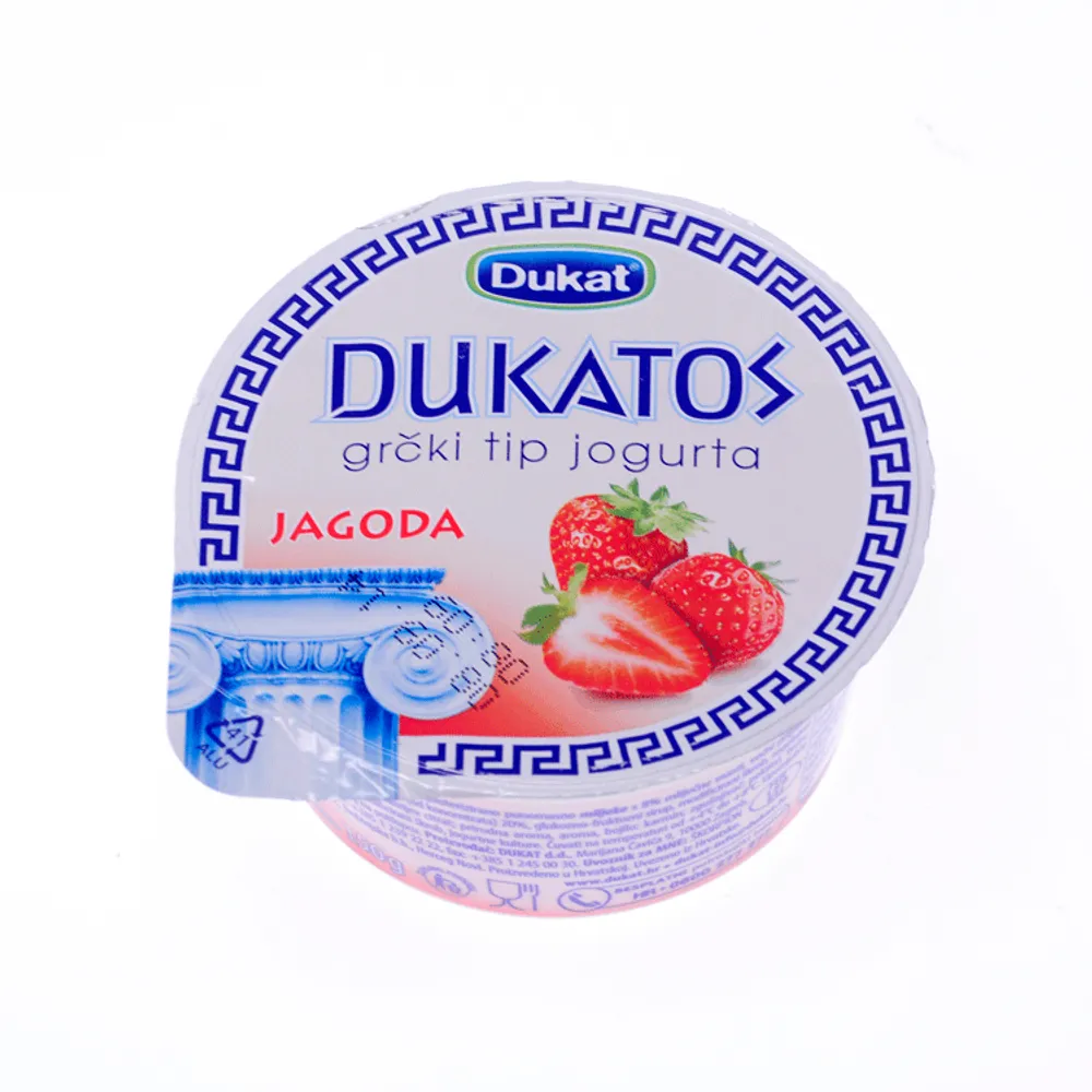 Jogurt jagoda 150g Dukatos