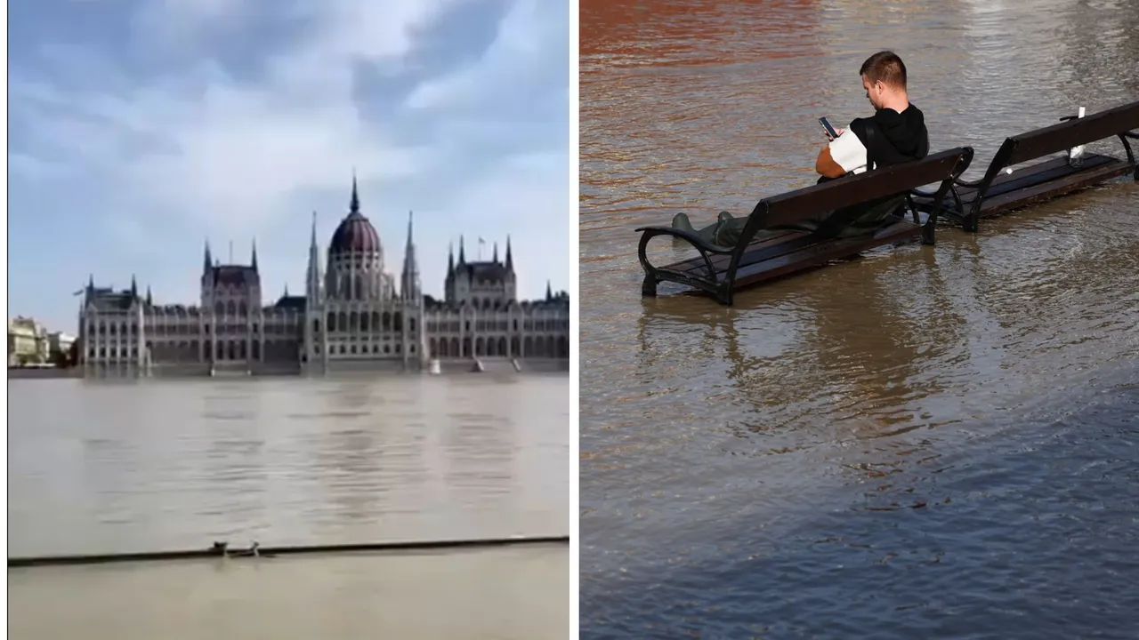 Bumdipešta, Mađarska, parlament, poplava