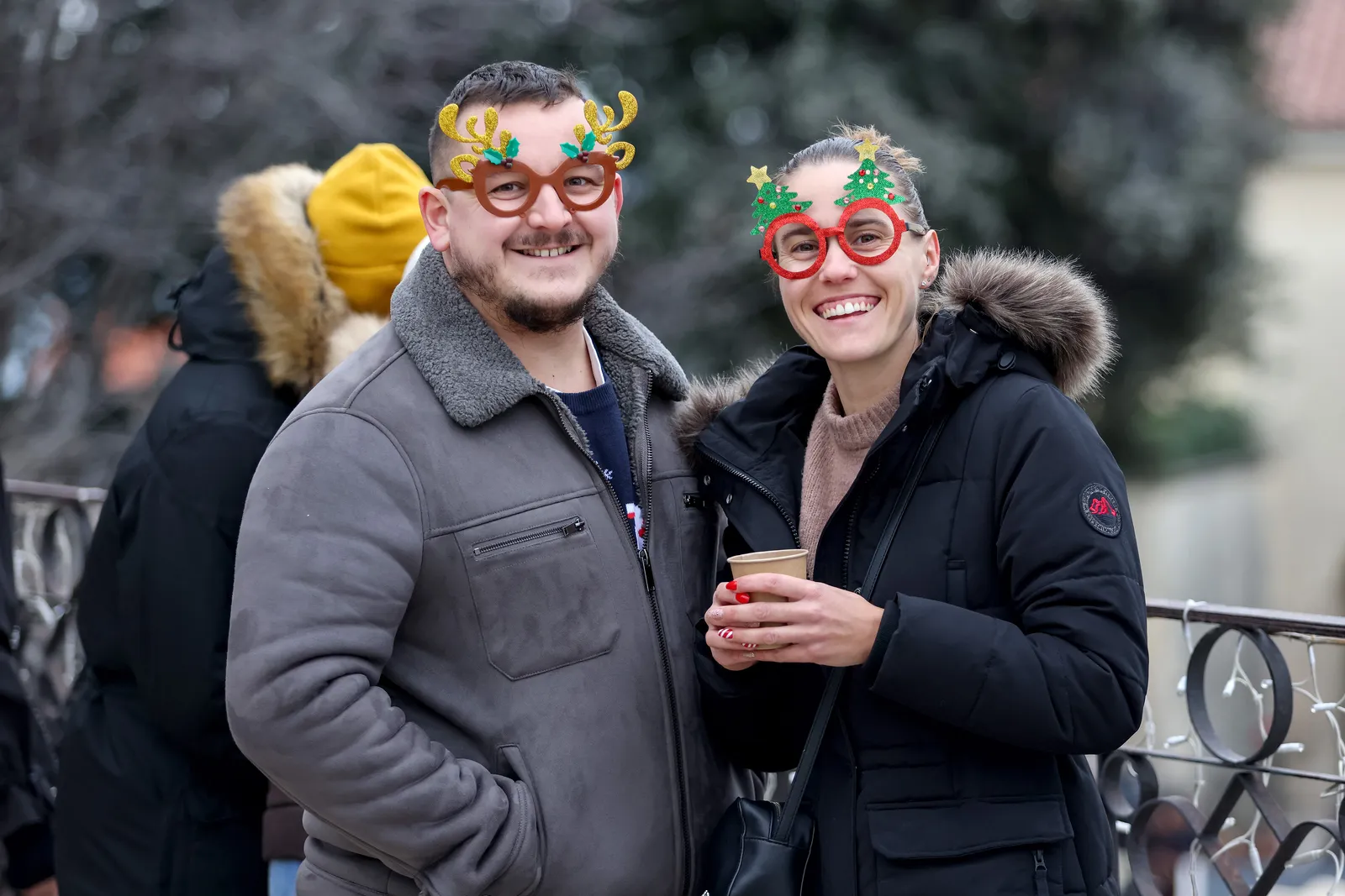 Badnje jutro u centru Zadra