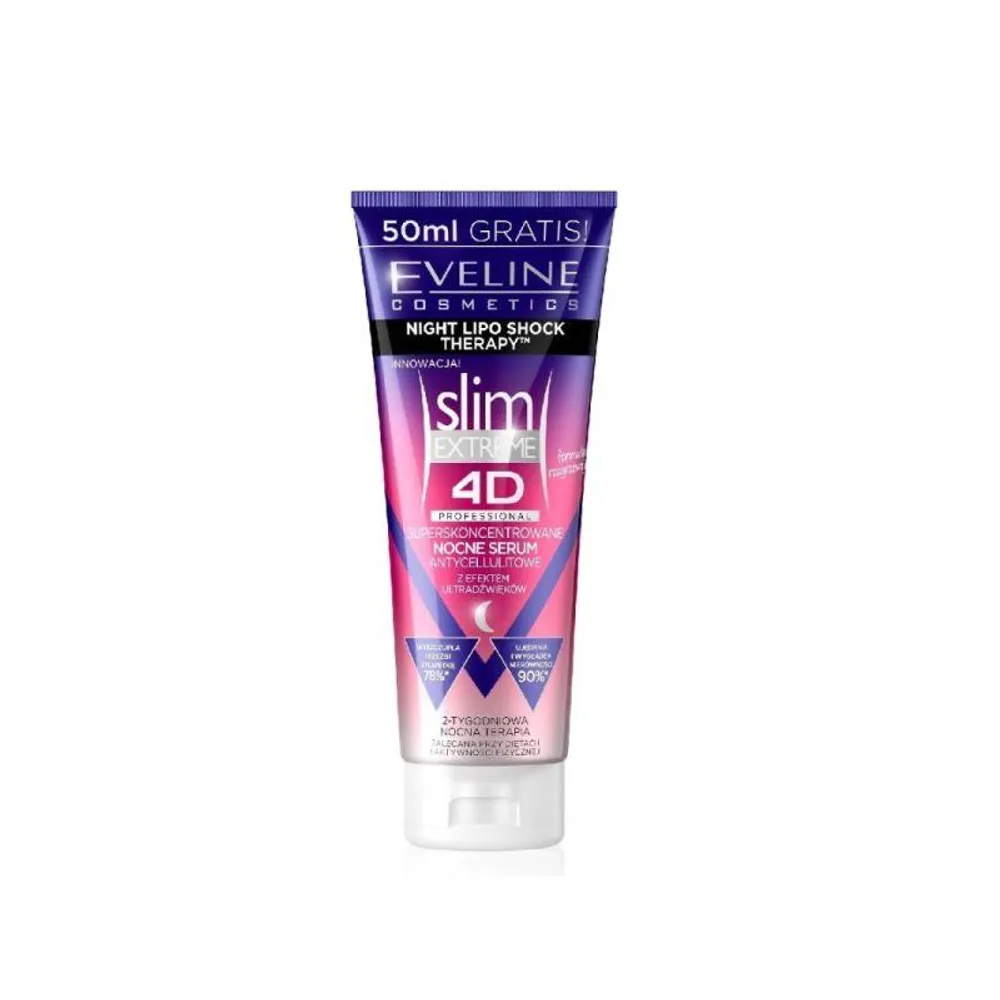 Eveline Superkoncentrirani noćni serum slim Extreme 4D