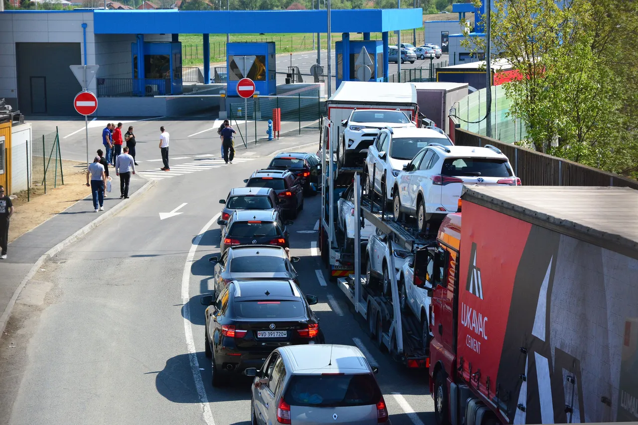 Gužva na granici kod Slavonskog Broda