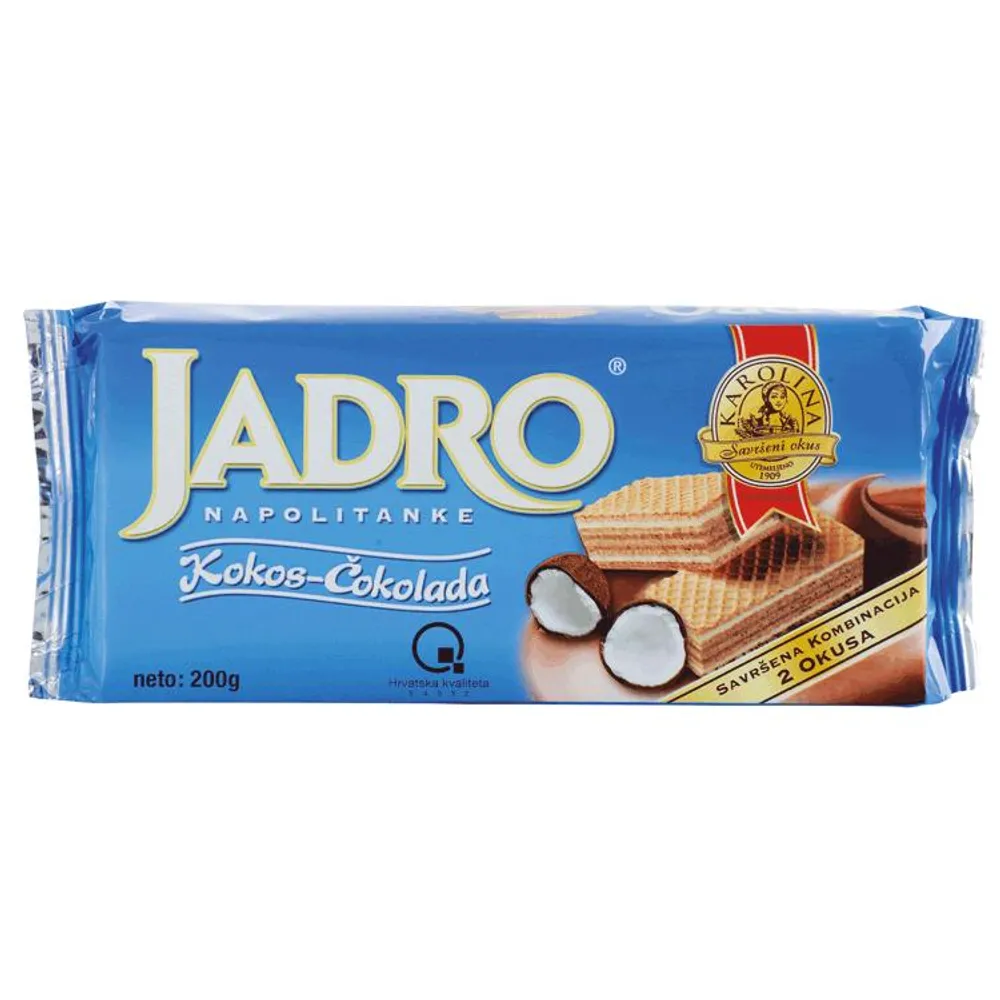 Vafel Jadro kokos čokolada 200 g