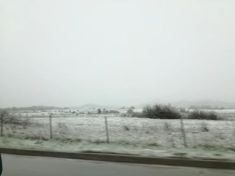 Snijeg na autocesti A1
