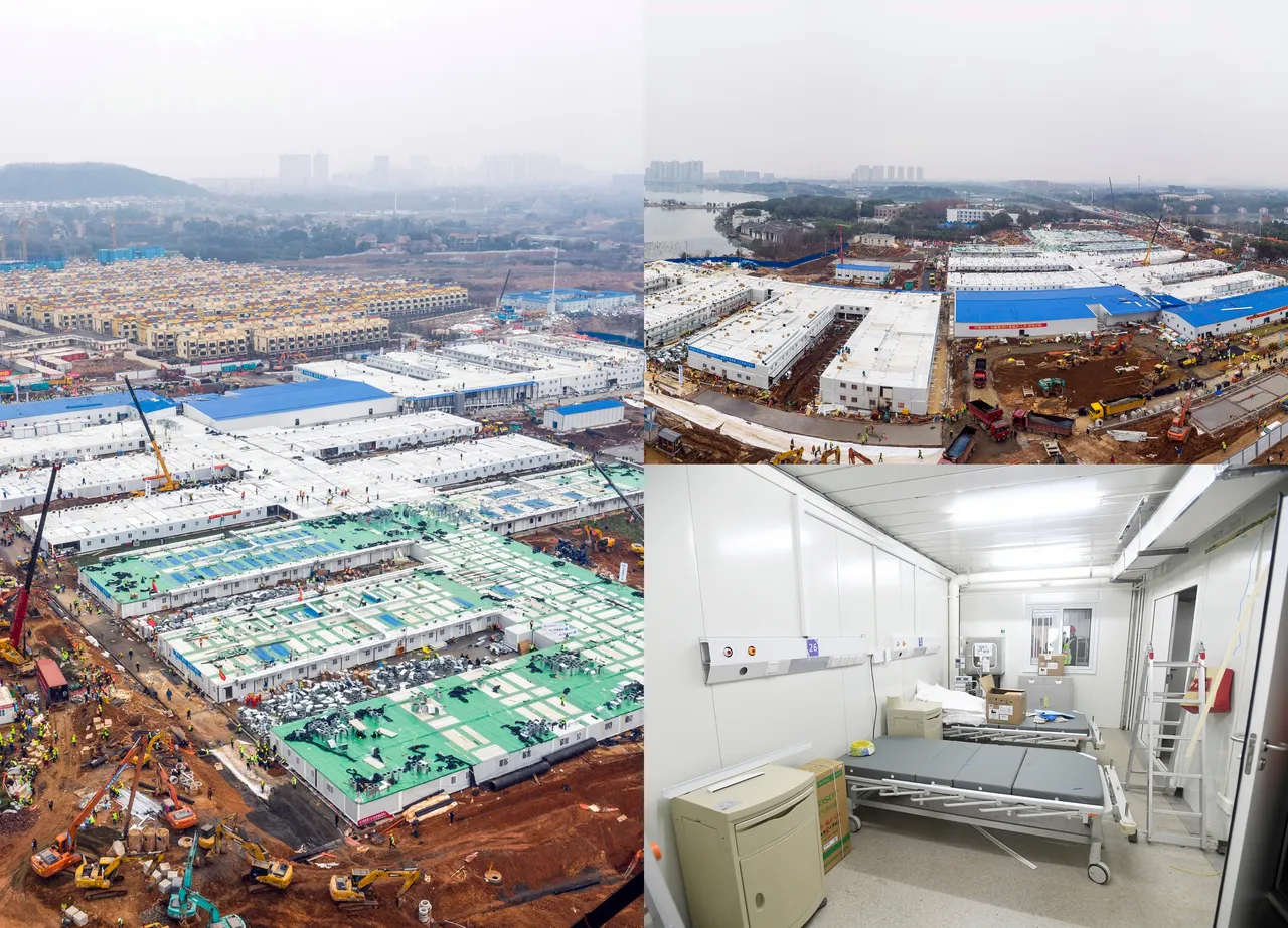 Bolnica u Wuhanu izgrađena za samo 11 dana