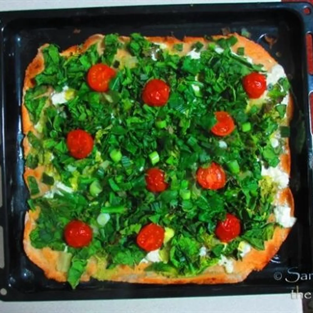 Integralna vege pizza a la Sandra the Cook