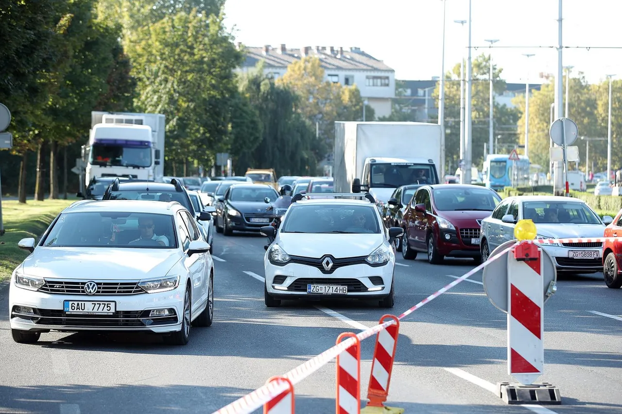 Ogromne gužve u Zagrebu: Počeli radovi na Držićevoj aveniji