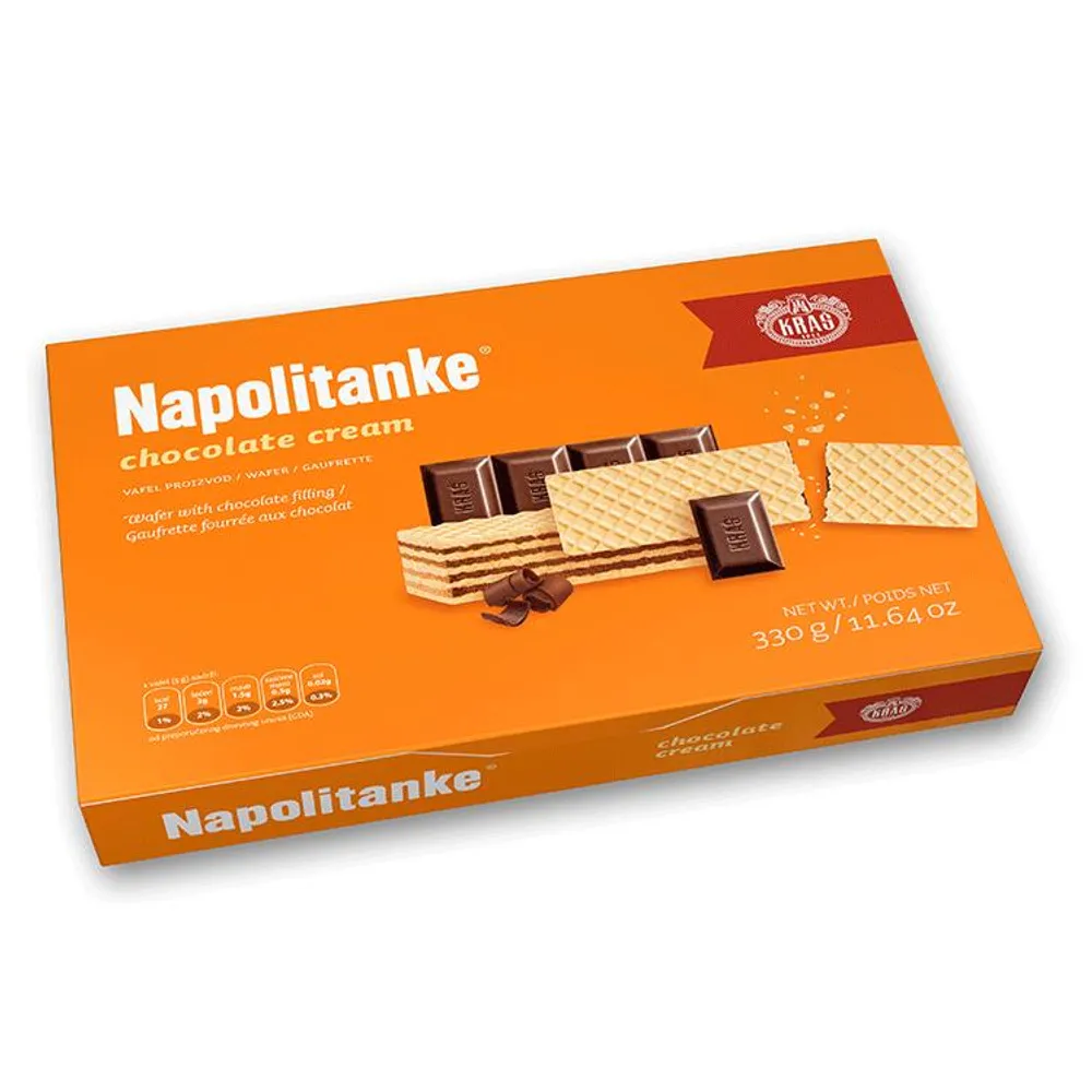 Vafl napolitanka 330 g Kraš