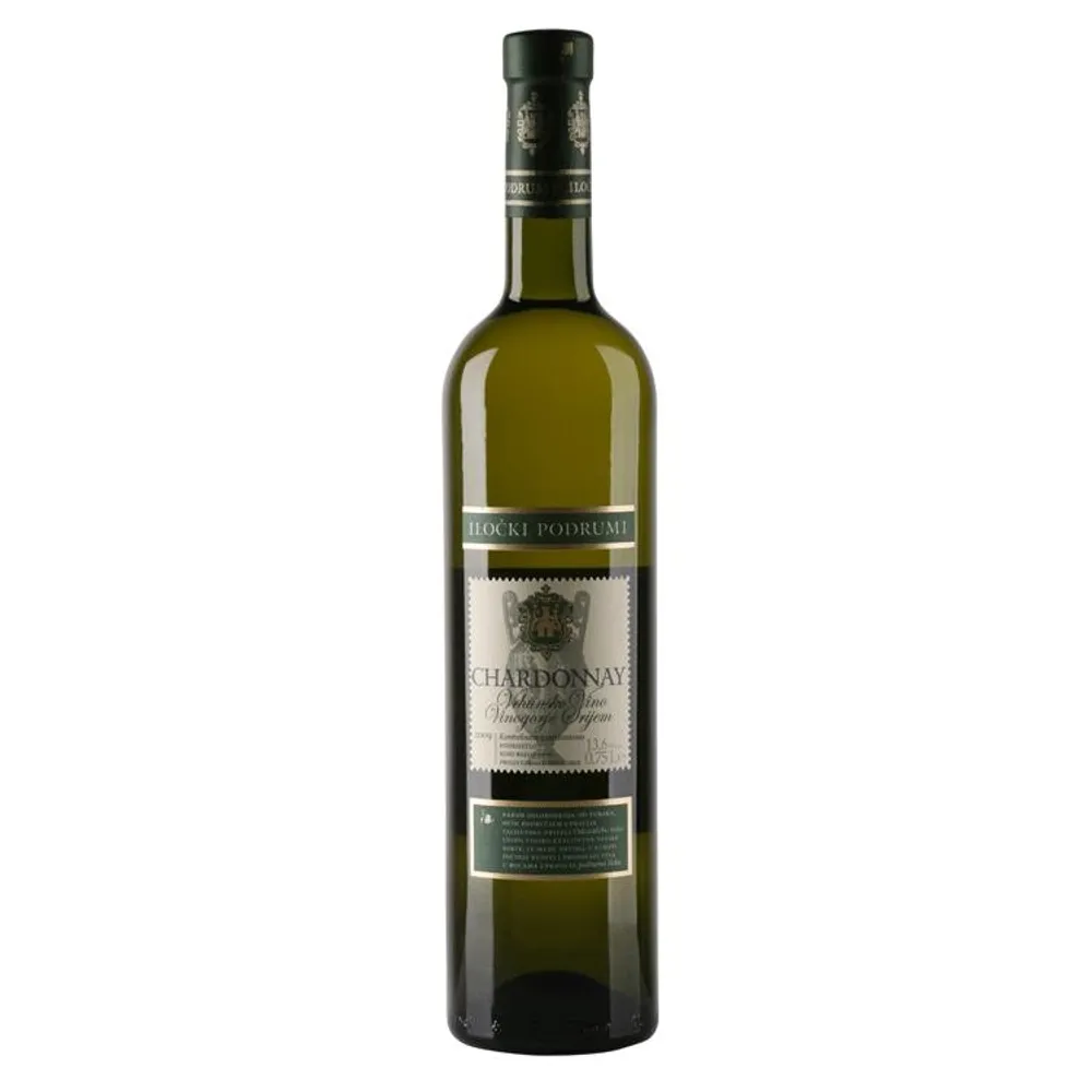 Vino Chardonay vrhunsko 0,75 l Iločki podrumi