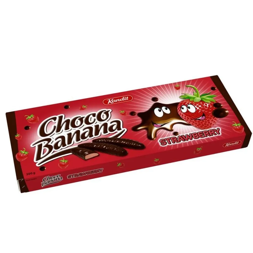 Kandit Choco Banana Strawberry