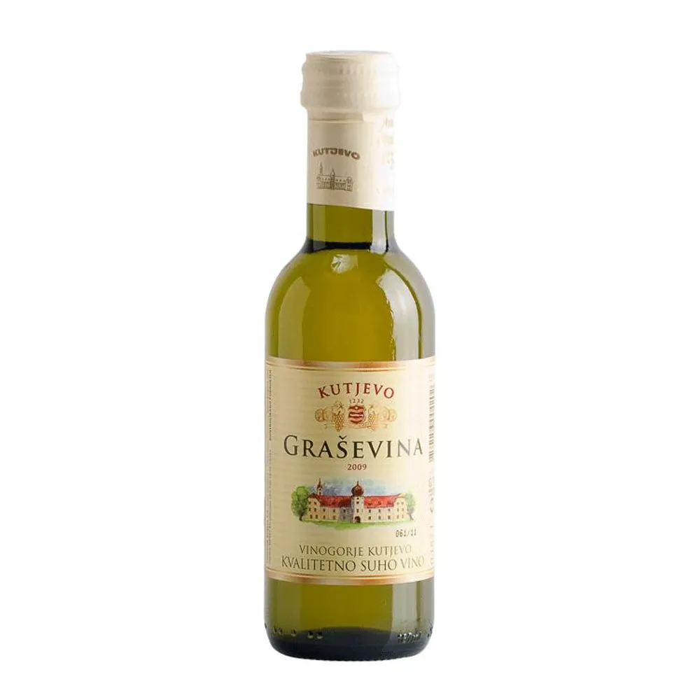 Vino Graševina kvalitetna 0,187 l Kutjevo