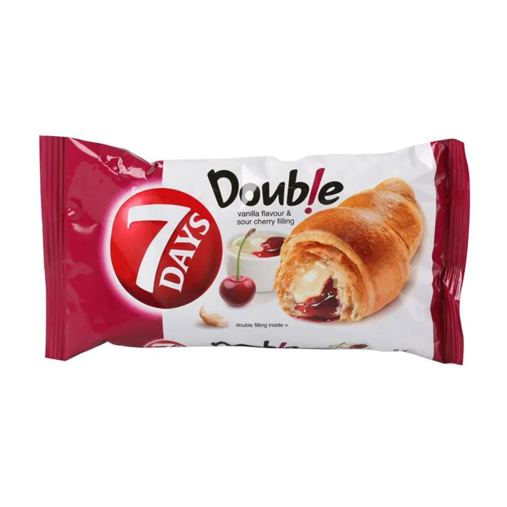 7 Day croissant mini double vanilija višnja 60 g