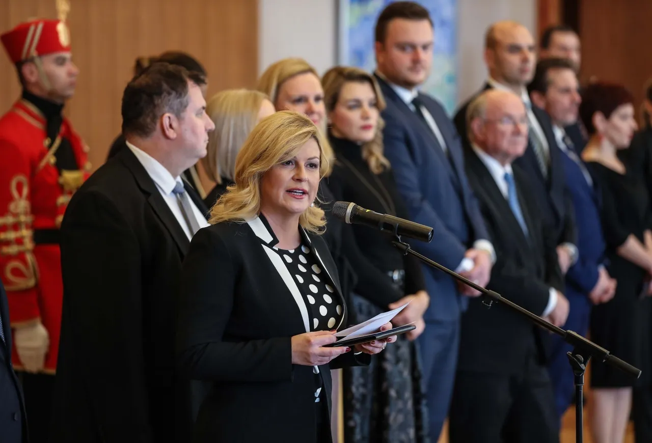 Kolinda Grabar-Kitarović okupila šefove diplomatskih misija akreditiranih u Hrvatskoj