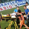 Horor scene u HNL-u: Igrač Gorice teško stradao u sudaru s vlastitim golmanom
