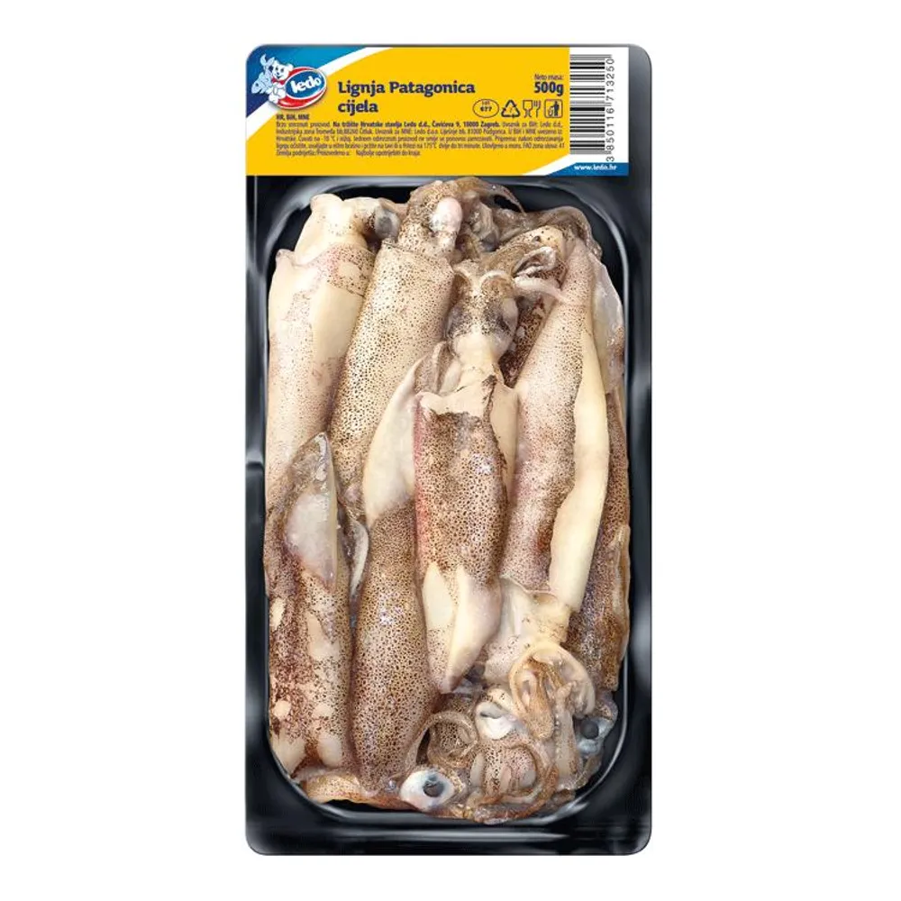 Cijela lignja patagonika 500 g Ledo