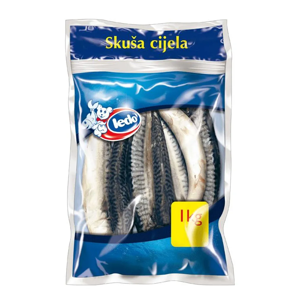 Cijela skuša 1 Kg  Ledo