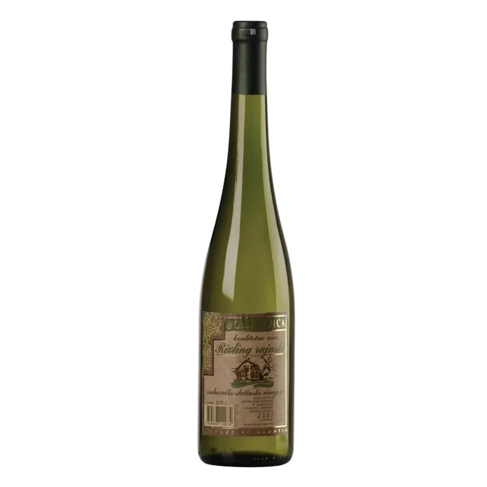 Vino Rajnski rizling 0,75 l Orahovica