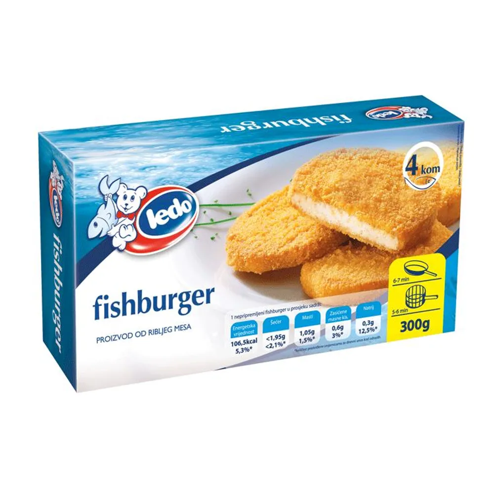 Fishburger 300 g Ledo