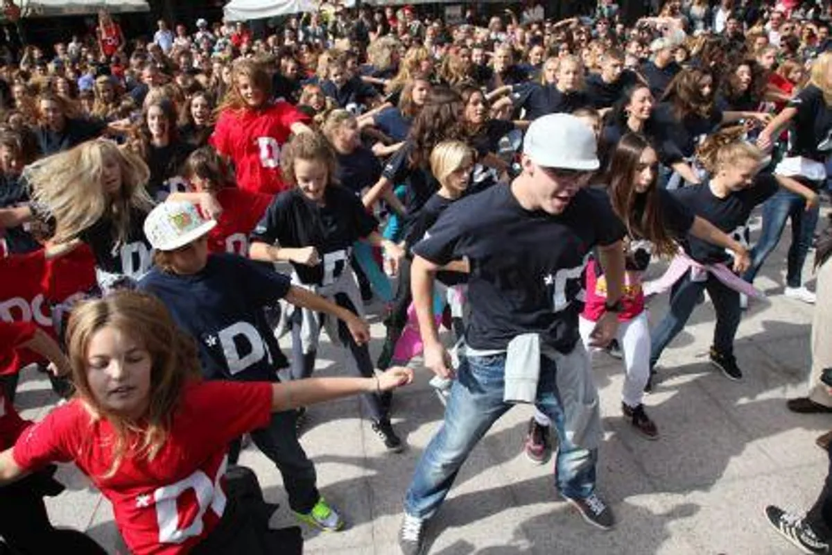 Flashmob u centru Zagreba