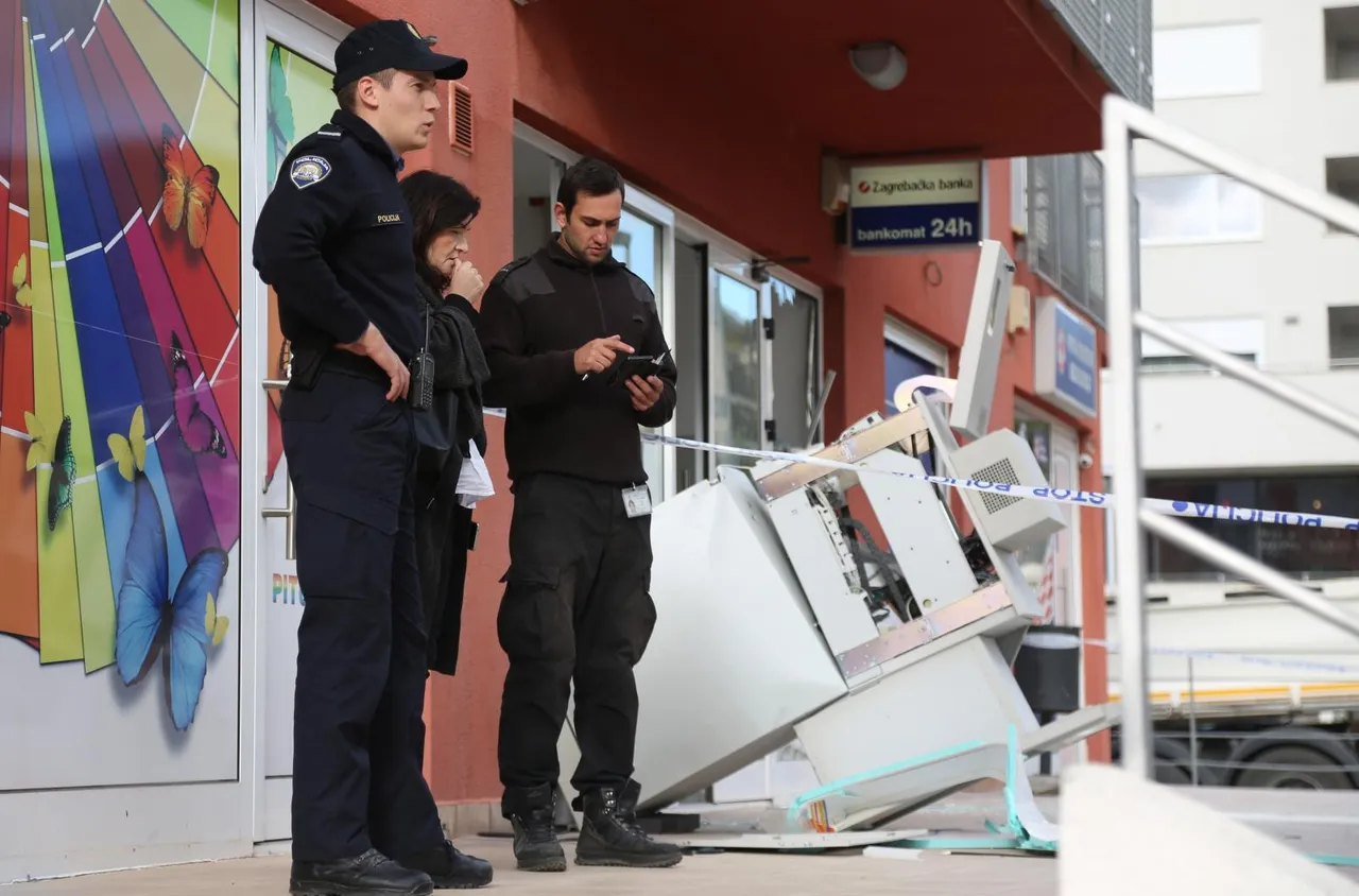 Šibenik: Noćas raznesen i opljačkan bankomat na Šubićevcu