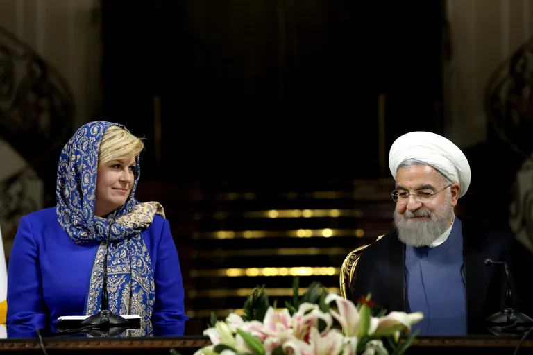 Predsjednica RH Kolinda Grabar-Kitarović u posjeti Iranu