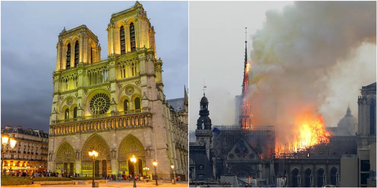 Slavnu parišku katedralu Notre Dame, staru više od 800 godina, progutao je požar, ali vrijedna djela u njoj su sačuvana