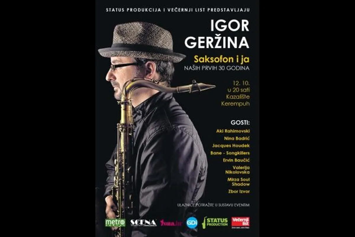 Igor Geržina: Saksofon i ja – naših prvih 30 godina