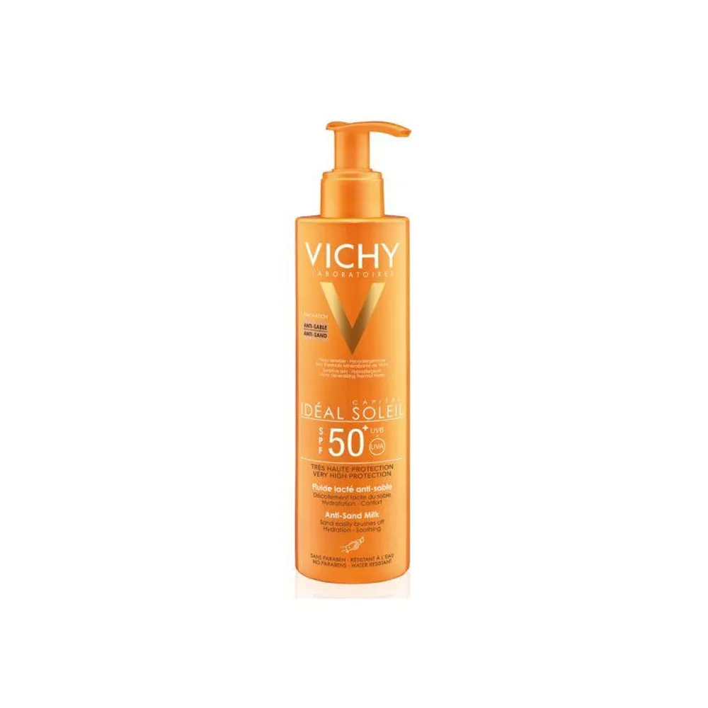 Vichy Ideal Soleil Mlijeko protiv priljepljivanja pijeska na kožu SPF 50+