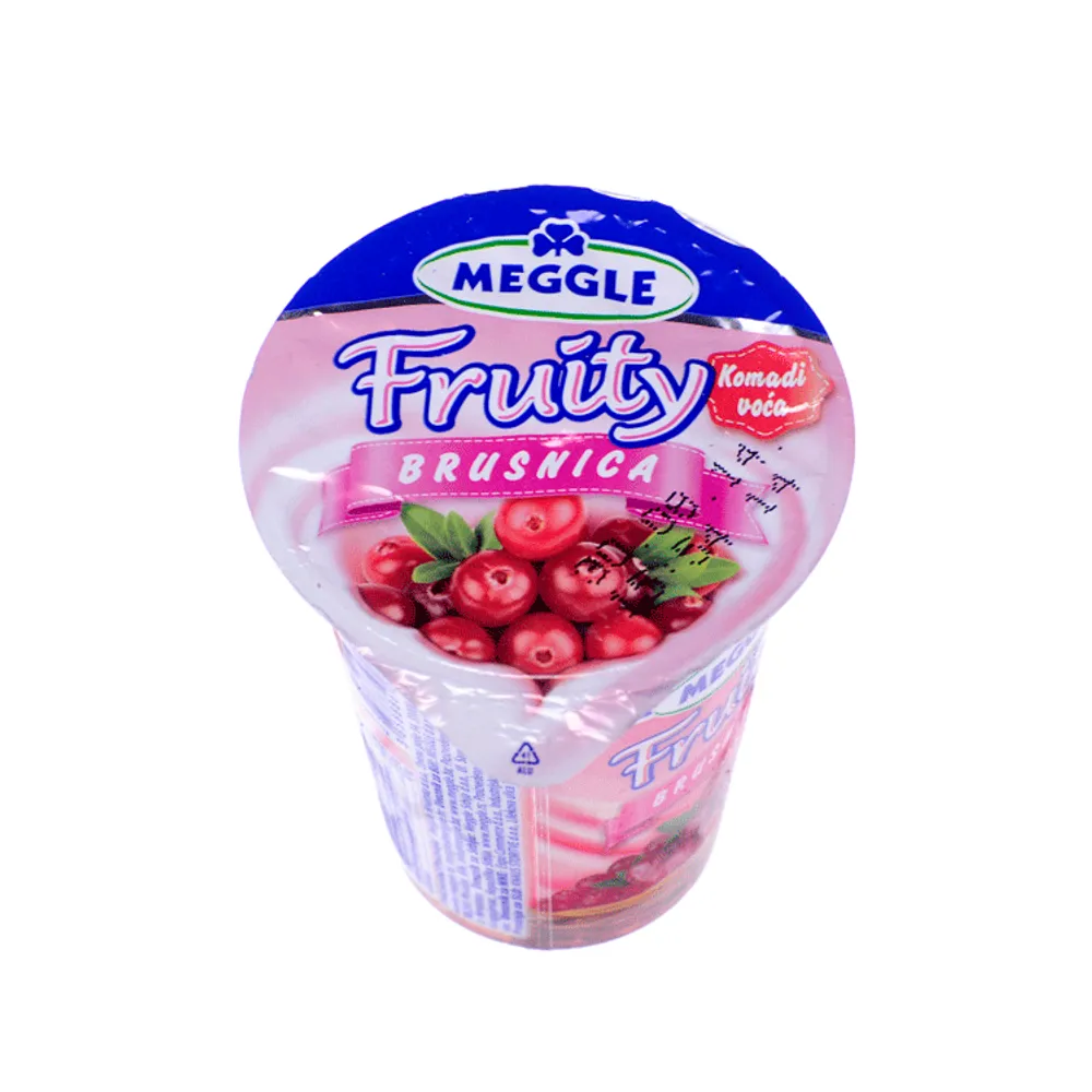 Jogurt voćni Fruity brusnica 150g Meggle