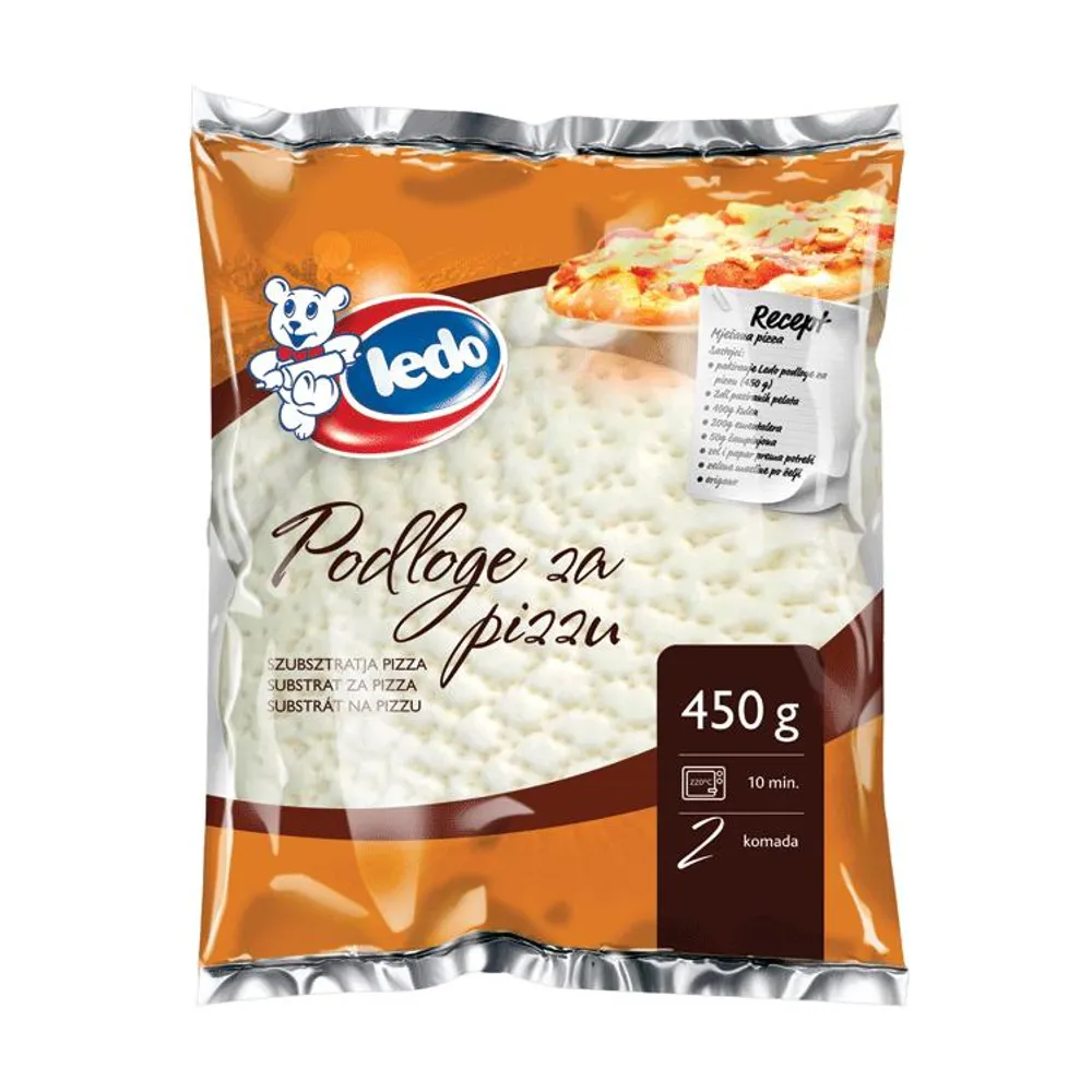 Ledo podloge za pizzu 450 g