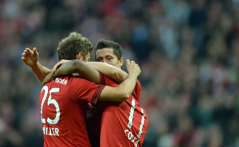 Bayern slavlje Muller Lewandowski