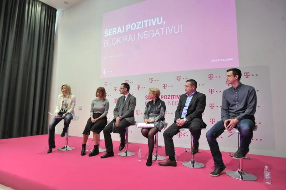 Hrvatski Telekom s partnerima pokreće inicijativu ”Šeraj pozitivu, blokiraj negativu” za povećanje sigurnosti djece na Internetu