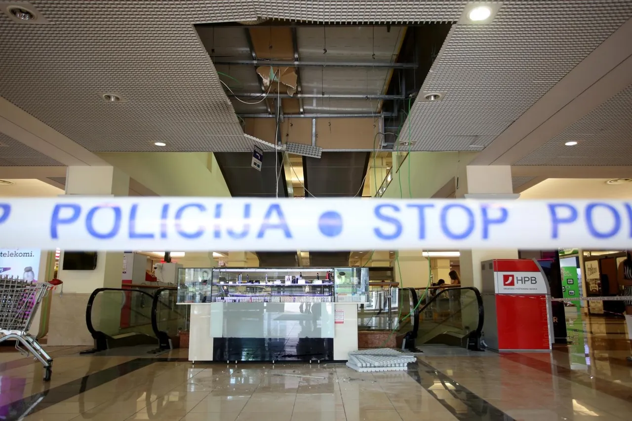 Drama u Rijeci: Žena propala kroz strop u shoping centru