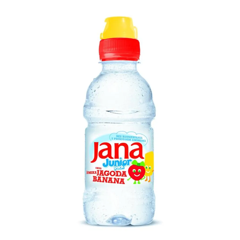 Jana junior voda šumska jagoda banana 0,25l