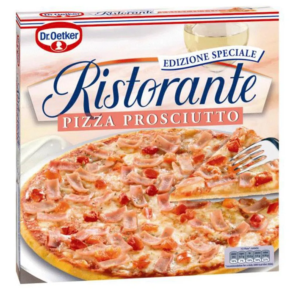 Pizza Ristorante s šunkom 320 g Dr. Oetker