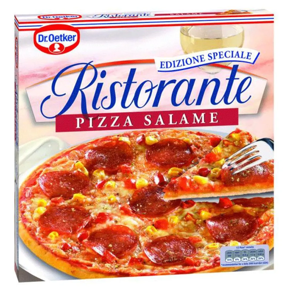 Pizza Ristorante salama 310 g Dr. Oetker