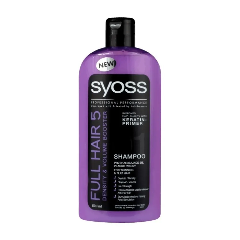 Syoss Full Hair 5 Density&Volume Booster šampon