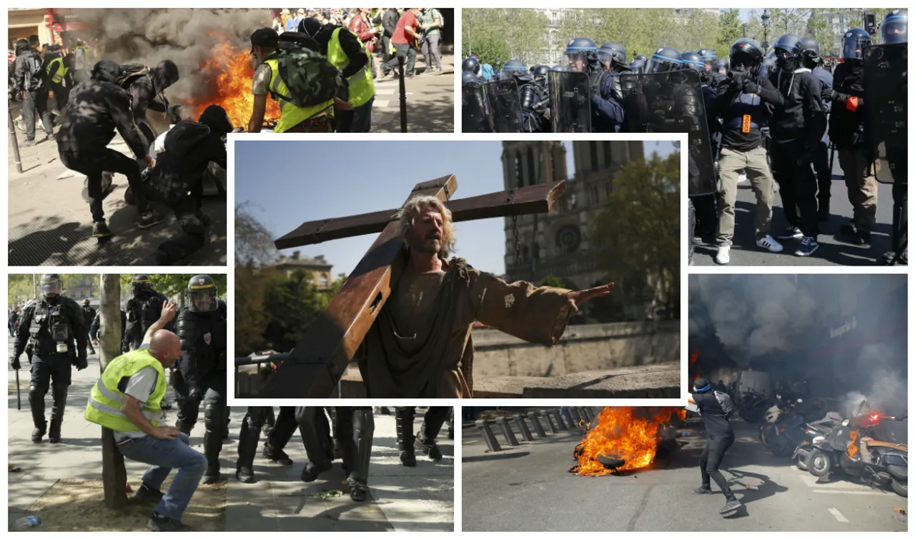Prosvjed žutih prsluka u Parizu