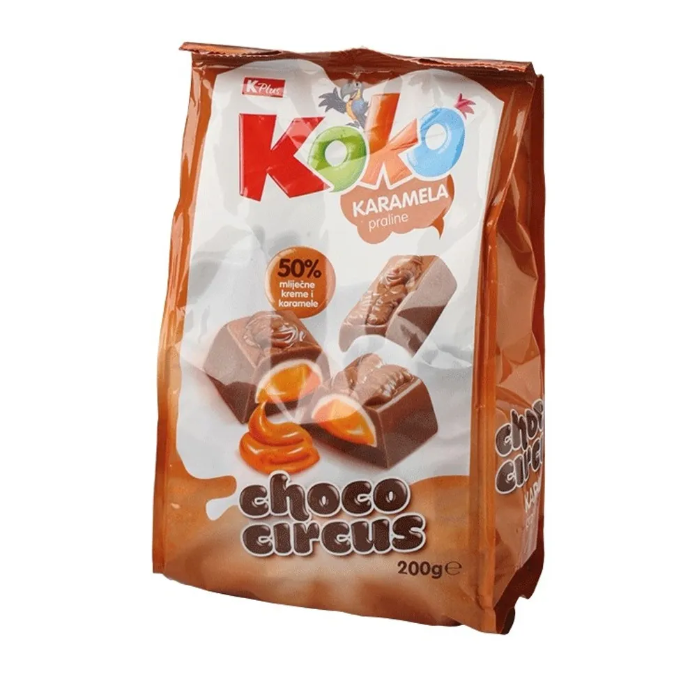 K plus Koko karamela praline