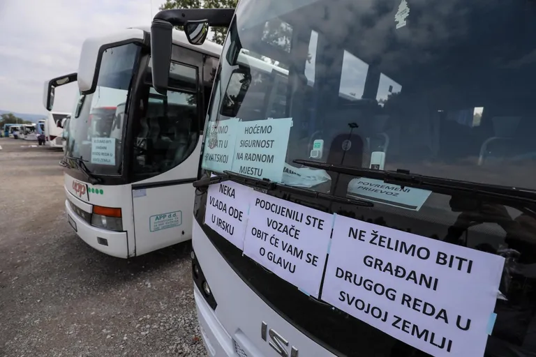 Stali autobusi, vozači upozorili: 'Imamo 3800 kuna plaću i sad se svi čude što idemo van'