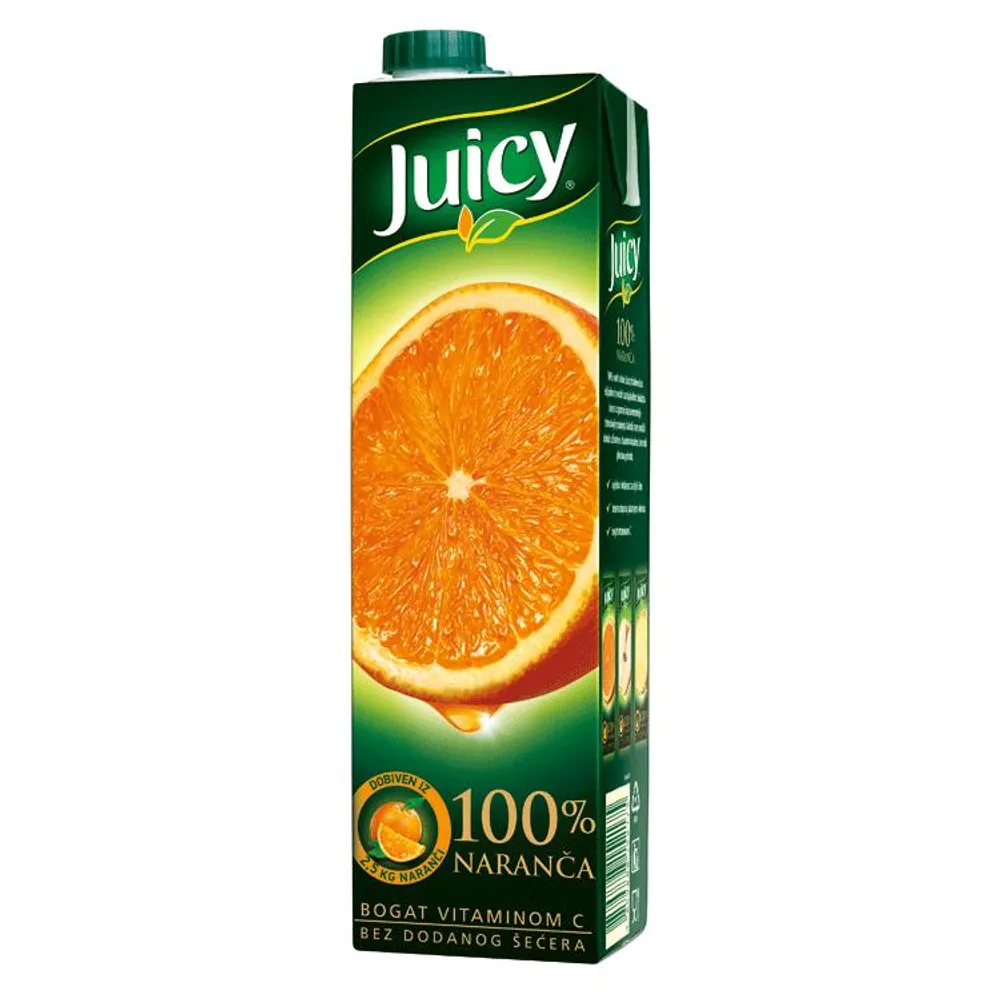 Juicy sok naranča 100% 1 l