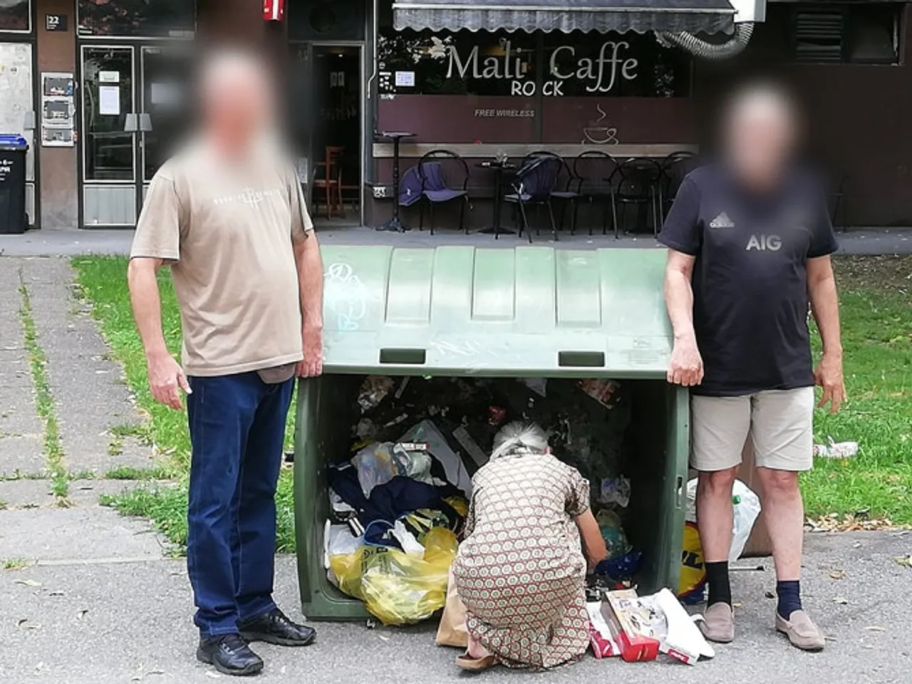 TUŽNA HRVATSKA REALNOST: Bakica kopala po smeću u centru Zagreba kako bi unucima poklonila igračke