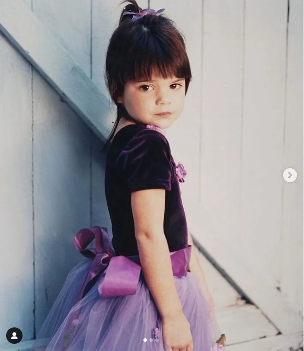 Kendall Jenner kao šestogodišnja djevojčica
