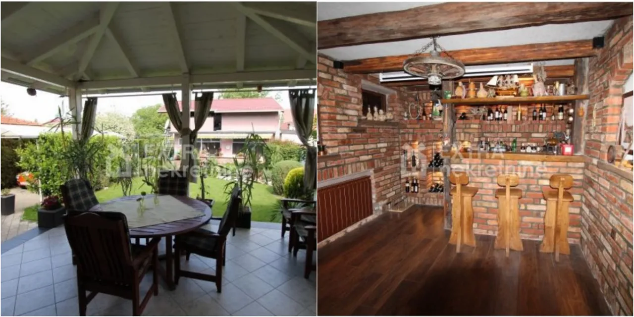 Prodaje se prekrasna obiteljska kuća u Velikoj Gorici. Kuća se sastoji od podruma, prizemlja, prvog kata i potkrovlja. U potpunosti je namještena. U blizini kuće se nalazi pomoćni objekt veličine 150 m2. Cijena: 225.000 eura.